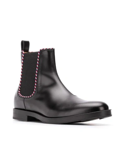 Shop Gucci Beyond Chelsea Boots In Black