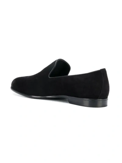 Shop Jimmy Choo Marlo Loafers In Black