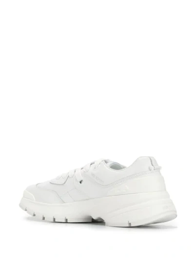 Shop Neil Barrett 'bolt 01' Sneakers - Weiss In White