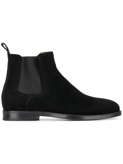 Shop Lanvin Classic Chelsea Boots In Black