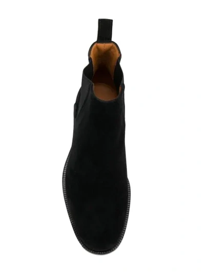 Shop Lanvin Classic Chelsea Boots In Black