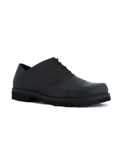 Shop Peter Non Chunky Oxford Shoes In Black