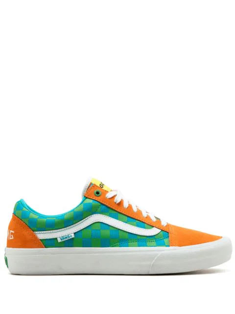 vans old skool pro orange