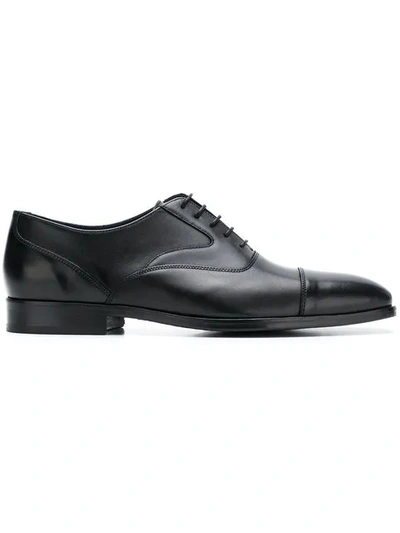 Shop Ps By Paul Smith Classic Oxford Shoes In Black