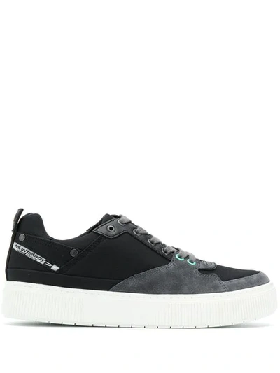 Shop Diesel S-danny Lc Sneakers In Black