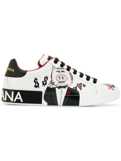 dolce gabbana pig shoes