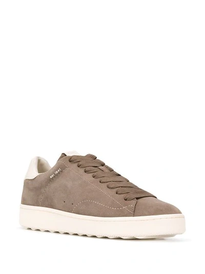 Shop Coach 'c101' Sneakers In Hgr Grey
