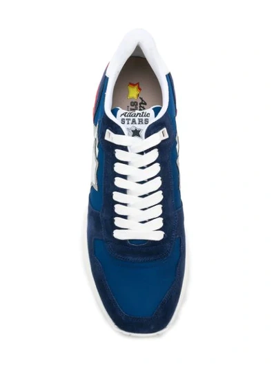 Shop Atlantic Stars Mars Sneakers In Blu
