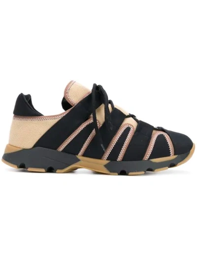 Shop Marni Techno Sneakers In Black