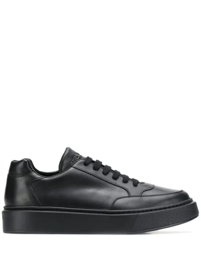 Shop Prada Low-top Sneakers - Black
