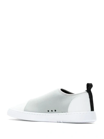 Shop Osklen Slip-on Sneakers In White
