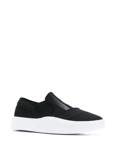 Shop Y-3 Tangutsu Slip-on Sneakers In Black