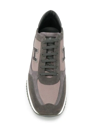 Shop Hogan Interactive Sneakers In Grey