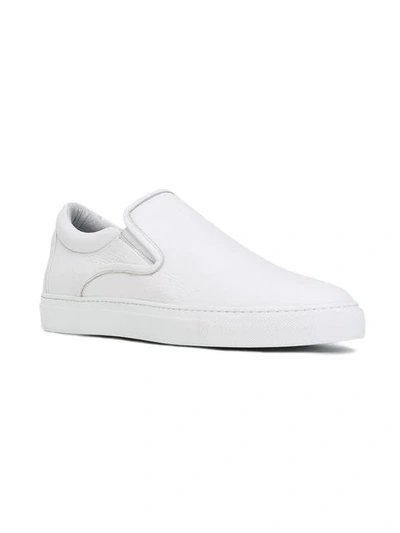 Shop Aiezen Slip-on Low-top Sneakers In White