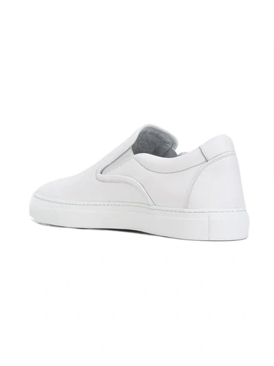 Shop Aiezen Slip-on Low-top Sneakers In White