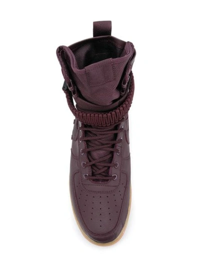 Shop Nike Sf Af1 "deep Burgundy" Sneakers In Pink