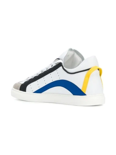 Shop Dsquared2 Barney Sneakers In M313 Blue/white/multi