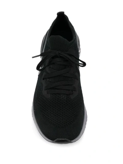 Shop Nike Epic React Flyknit 2 Sneakers In Black