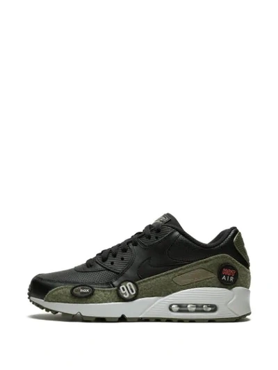 Nike Air Max 90 Hal Sneakers In Black/black-medium Olive | ModeSens