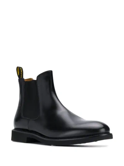 Shop Doucal's Slip-on Ankle Boots In Black