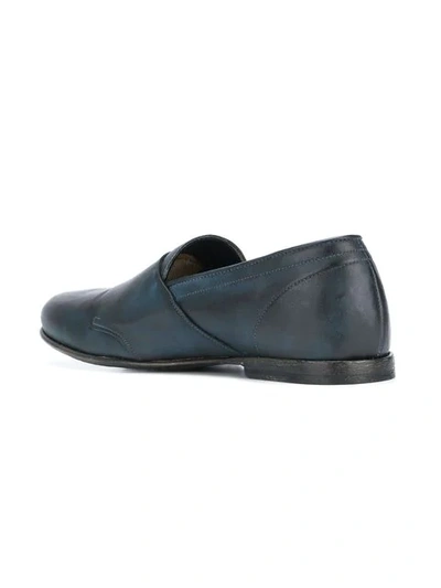Shop Leqarant Classic Monk Shoes In Blue