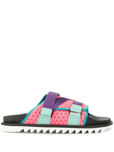 Shop A(lefrude)e Touch Strap Sandals In Multicolour