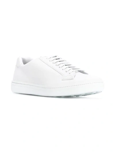 Shop Church's Lace Up Trainers In White