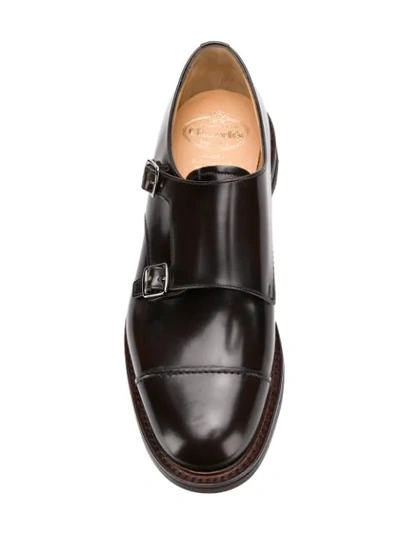 Shop Church's Classic Monk Shoes In Brown