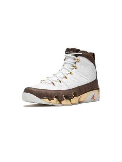 Jordan Air  9 Retro Sneakers In White