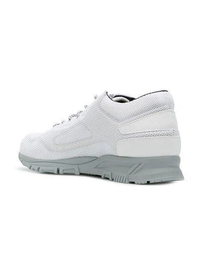 Shop Lanvin Sports Lace-up Sneakers In White