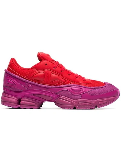 Shop Adidas Originals X Raf Simons Ozweego Sneakers In Red