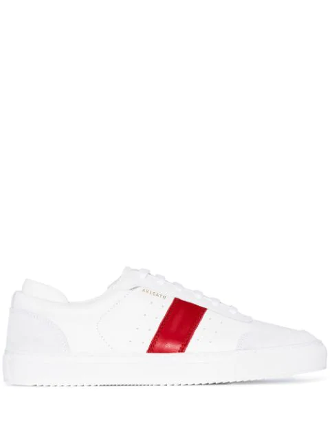 axel arigato dunk sneaker white leather