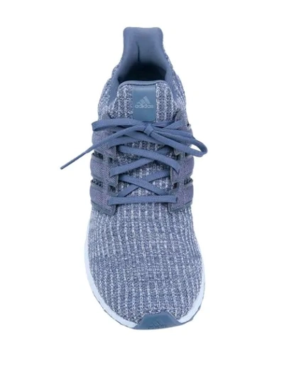Shop Adidas Originals Ultraboost “glow Blue” Sneakers