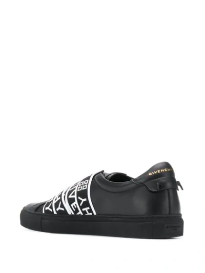 GIVENCHY LOGO鞋带板鞋 - 001 BLACK