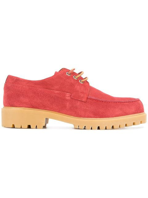 pink boat shoes