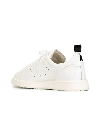 Shop Golden Goose Starter Sneakers In White