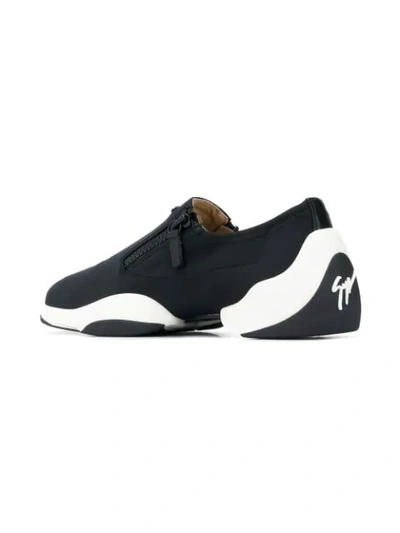 Shop Giuseppe Zanotti Light Jump Lt1 Sneakers In Black