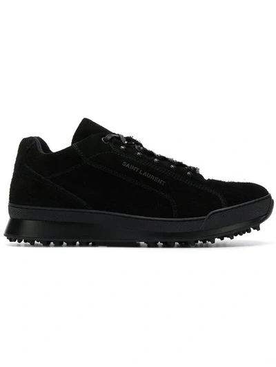 Shop Saint Laurent Jump Sneakers In Black