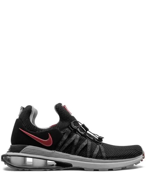 nike black shox gravity sneakers