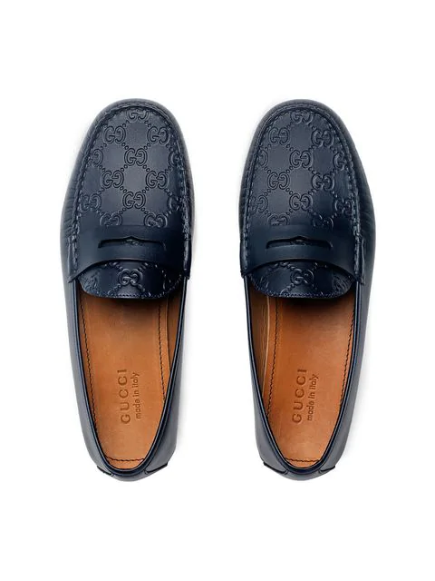 gucci kanye leather driving shoes