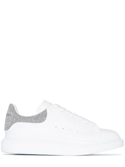 Shop Alexander Mcqueen 'oversized' Sneakers - Weiss In White