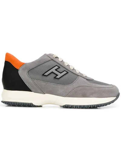 Shop Hogan Interactive Sneakers In Grey