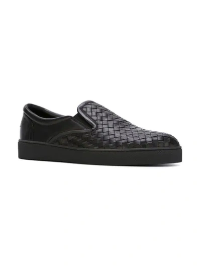 intrecciato slip-on sneakers