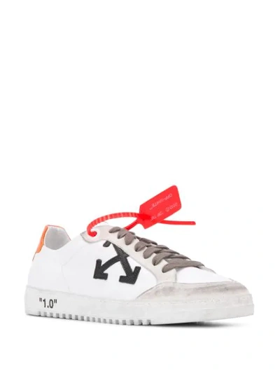 OFF-WHITE 2.0 LOW-TOP SNEAKERS - 白色