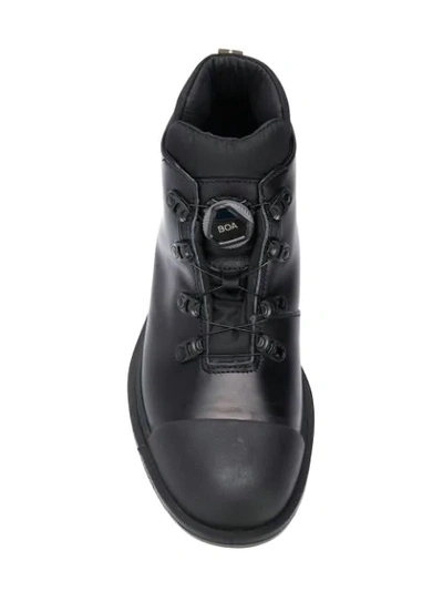 Shop Pezzol 1951 Boa Boots - Black