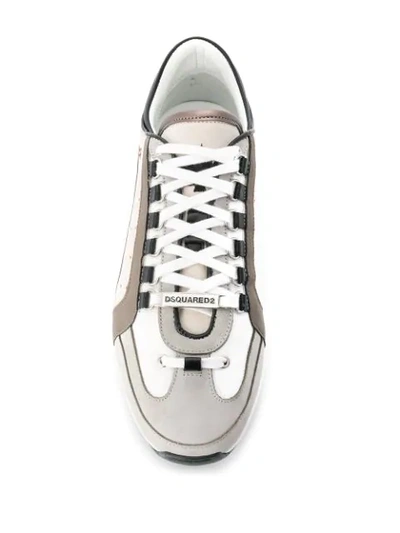 Shop Dsquared2 551 Sneakers In Neutrals