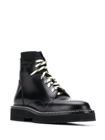 Shop Oamc Stiefel Im Military-look - Schwarz In Black