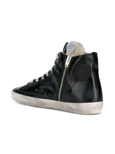 Shop Golden Goose Mid Star Sneakers In Black