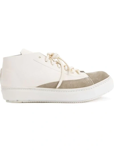 Shop Artselab Lace-up Sneakers - White