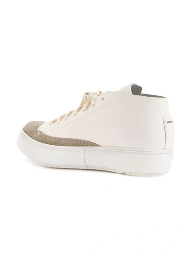 Shop Artselab Lace-up Sneakers - White